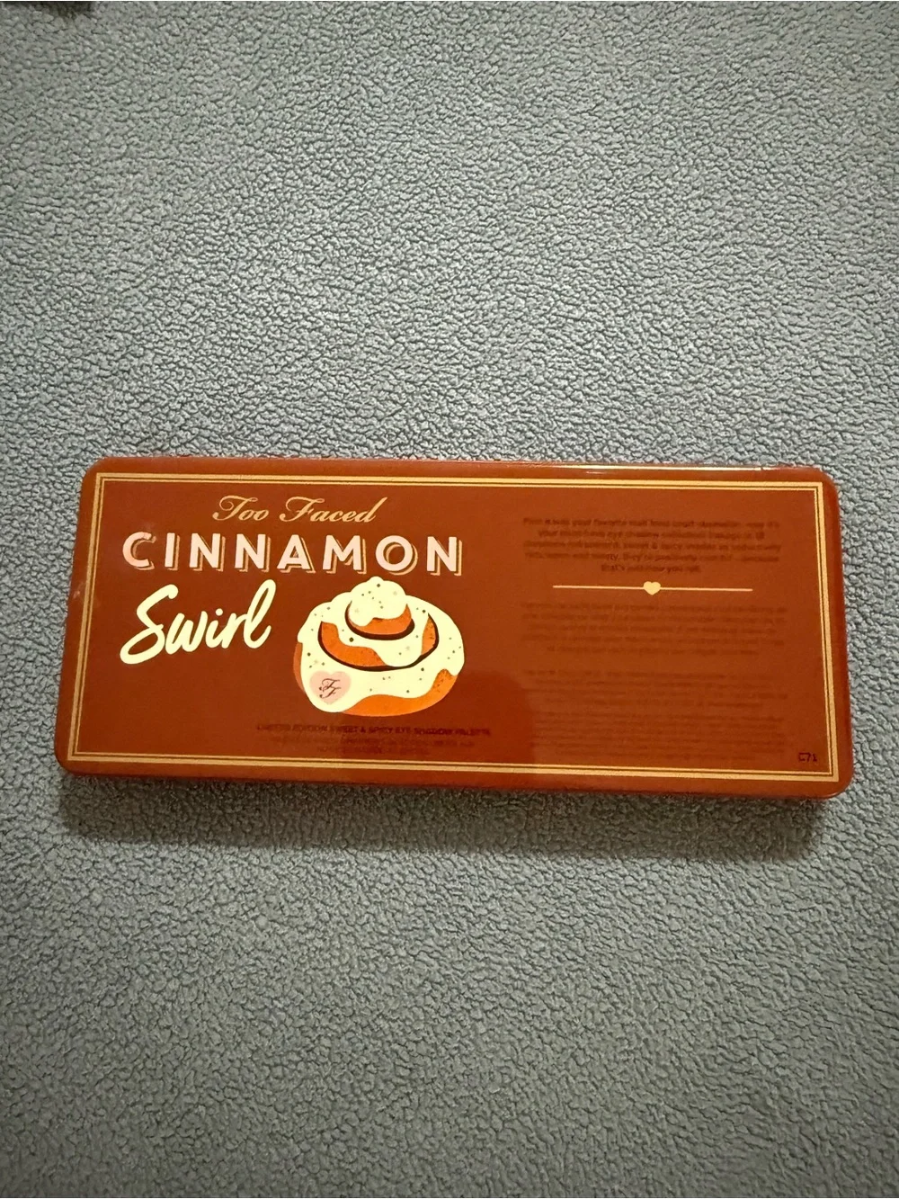Too Faced Cinnamon Swirl Eyeshadow Palette
